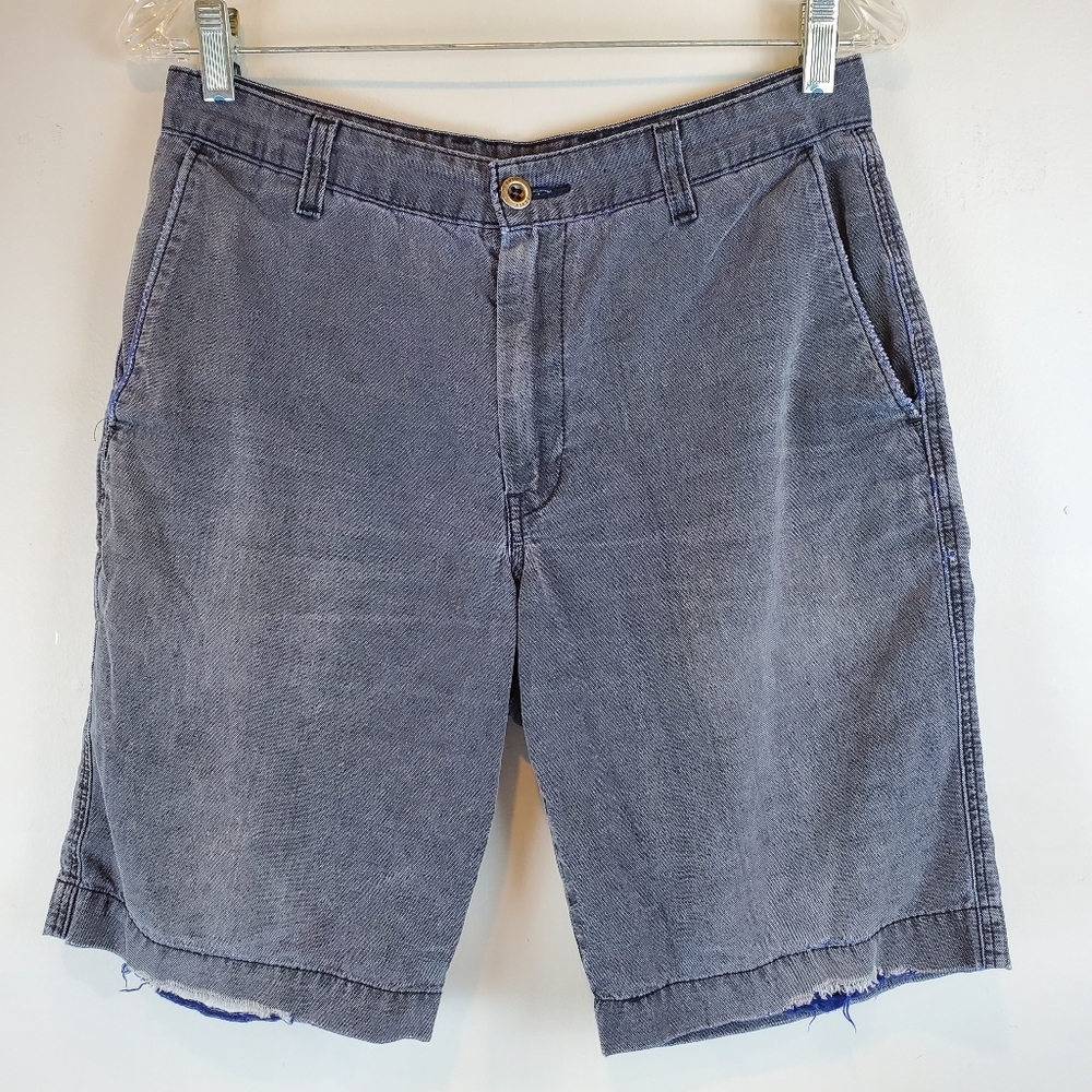 Levis Denim Bermuda Chino Shorts Size 30 Mens Blue